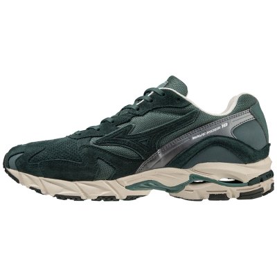 Zapatillas Mizuno WAVE Rider 10 Premium Hombre Verdes - Chile M451ORCVUJ